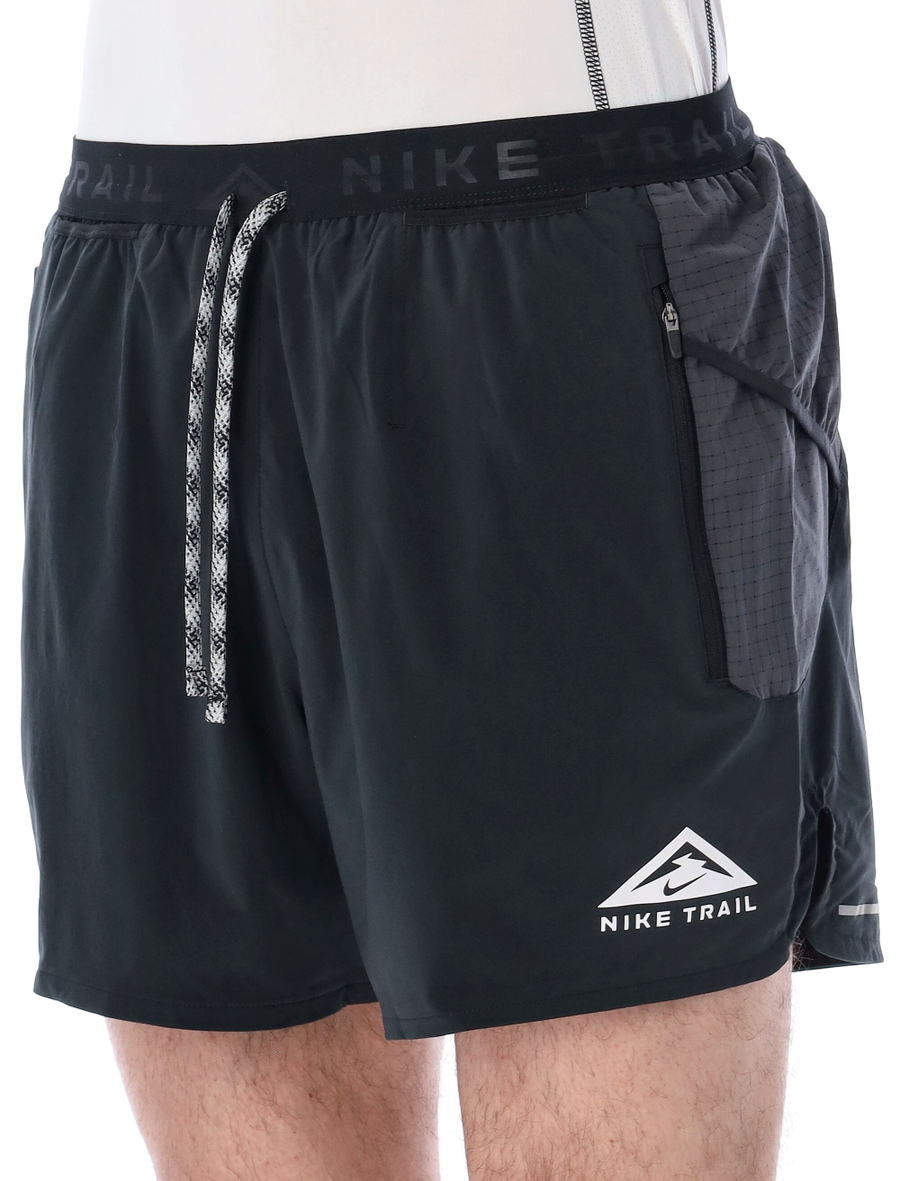 Brieflined trail shorts, color BLACK Spazio Pritelli Official site