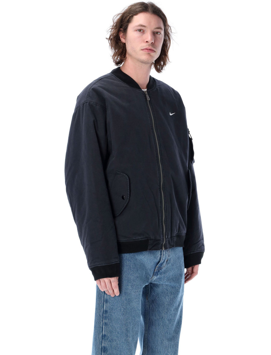 Woven flight jacket - Spazio Pritelli