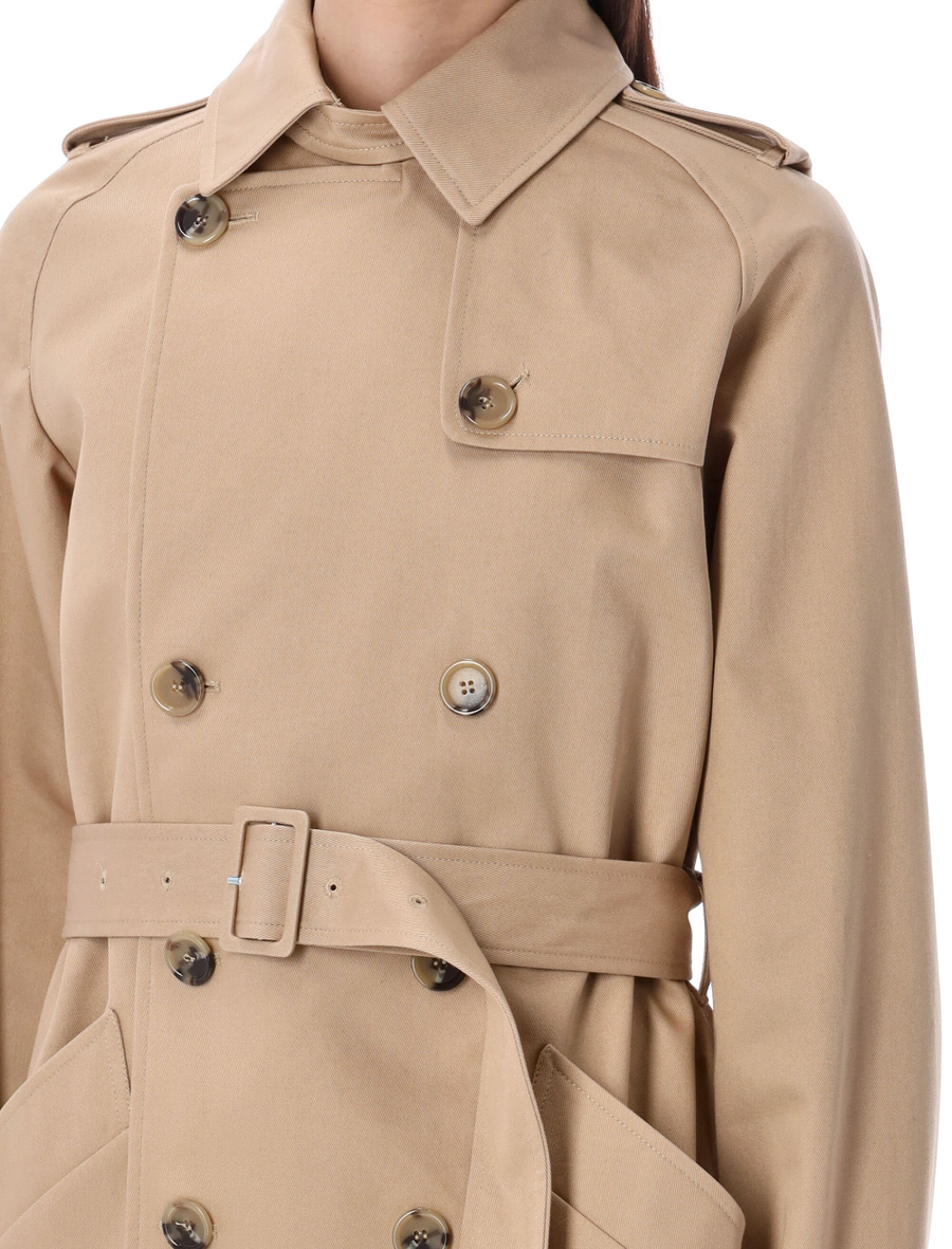 Greta trench coat, color BEIGE | Spazio Pritelli Official Website