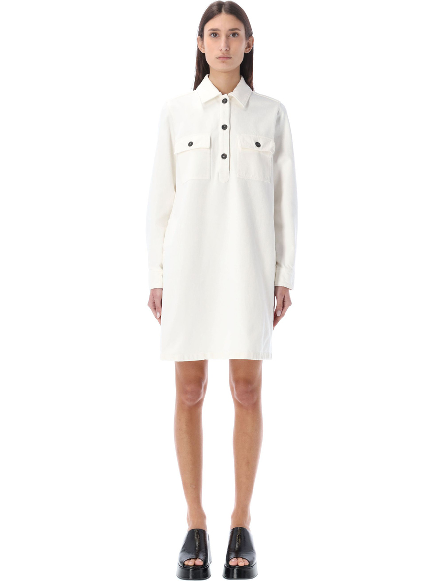 Mia denim mini dress - Spazio Pritelli