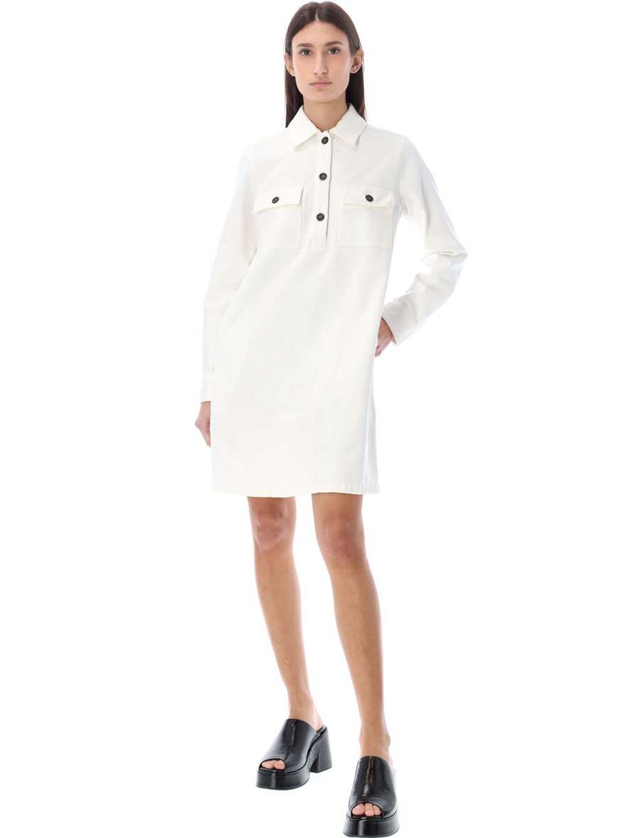 Mia denim mini dress - Spazio Pritelli