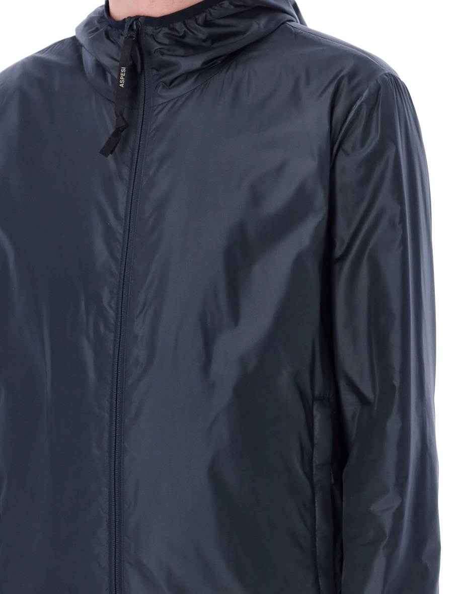 Hooded nylon jacket - Spazio Pritelli