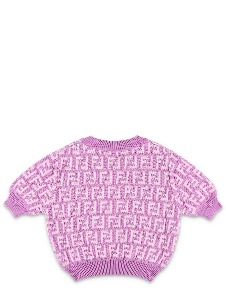 FF motif knit crewneck - Spazio Pritelli