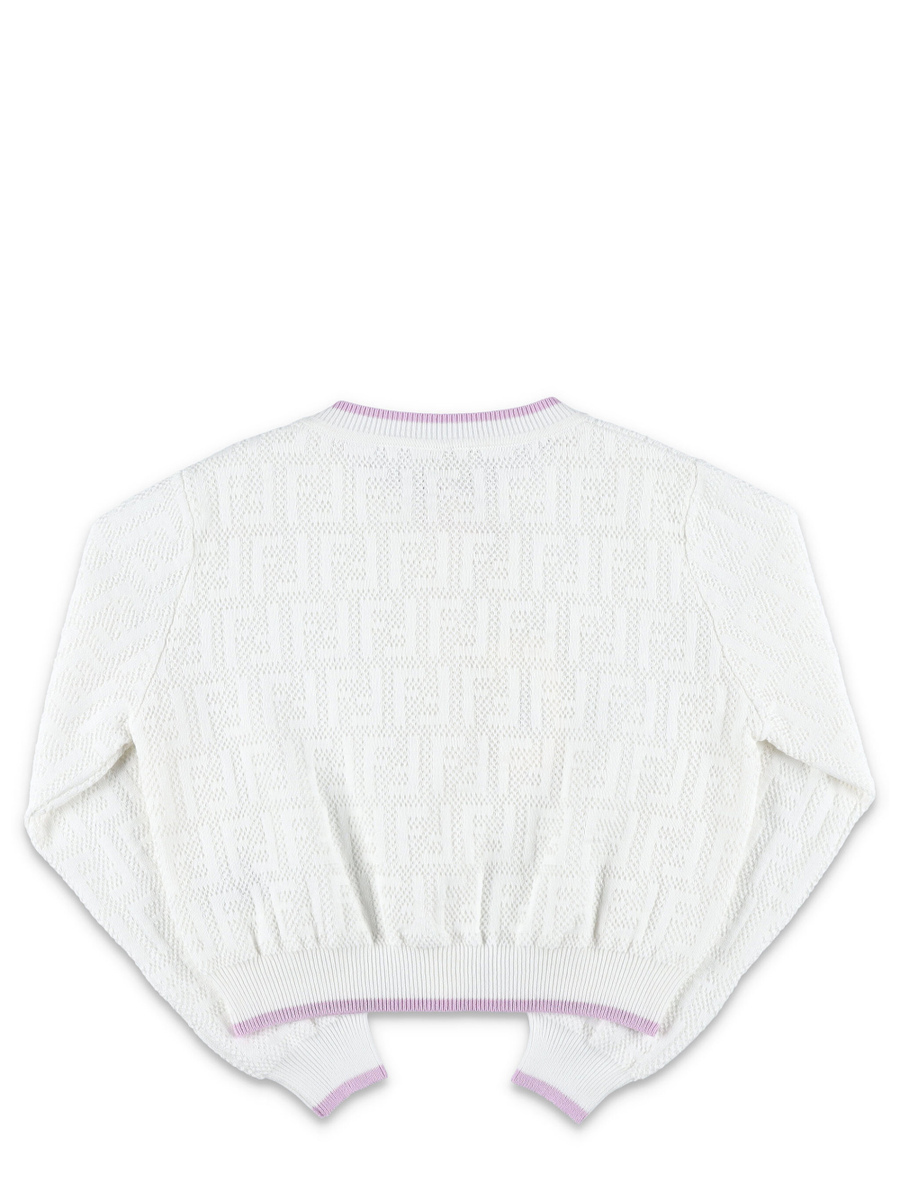 FF knit twin-set cardigan - Spazio Pritelli