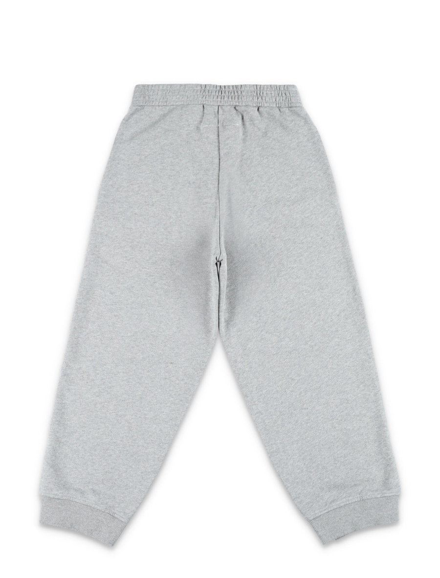 Shiny logo print jogging pants - Spazio Pritelli