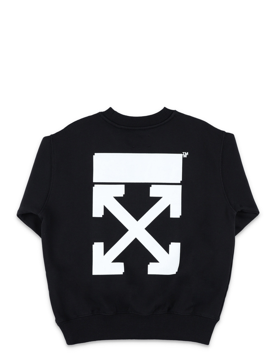 Rubber arrow crewneck - Spazio Pritelli