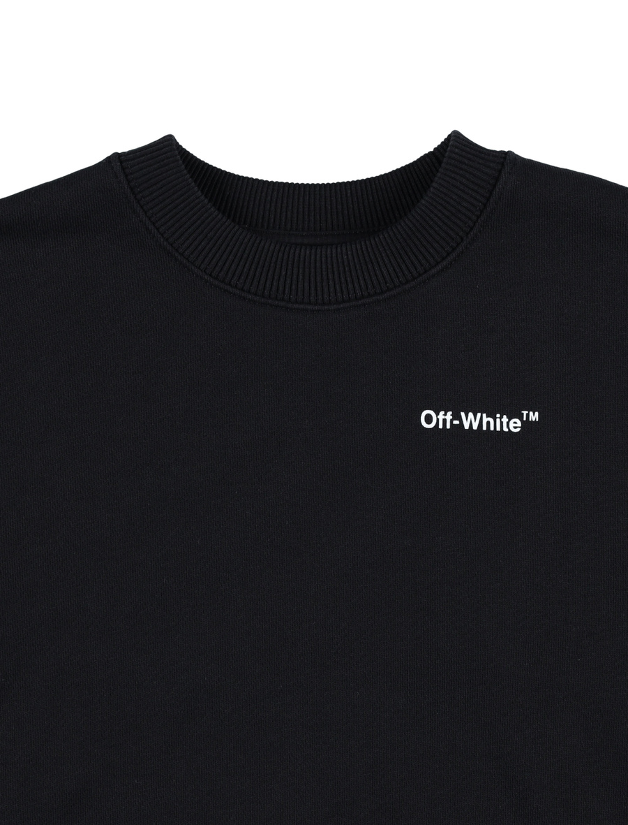 Rubber arrow crewneck - Spazio Pritelli