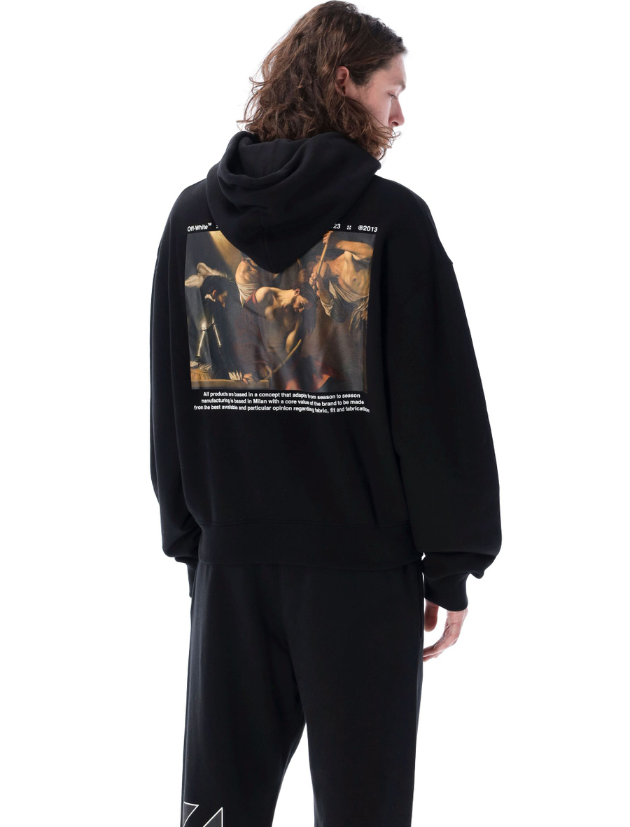 Caravaggio Crowning over hoodie - Spazio Pritelli