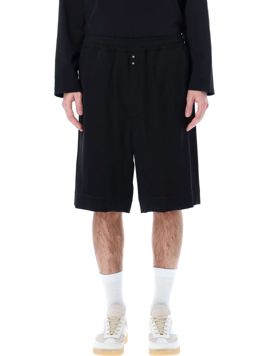 Wool bermuda shorts - Spazio Pritelli
