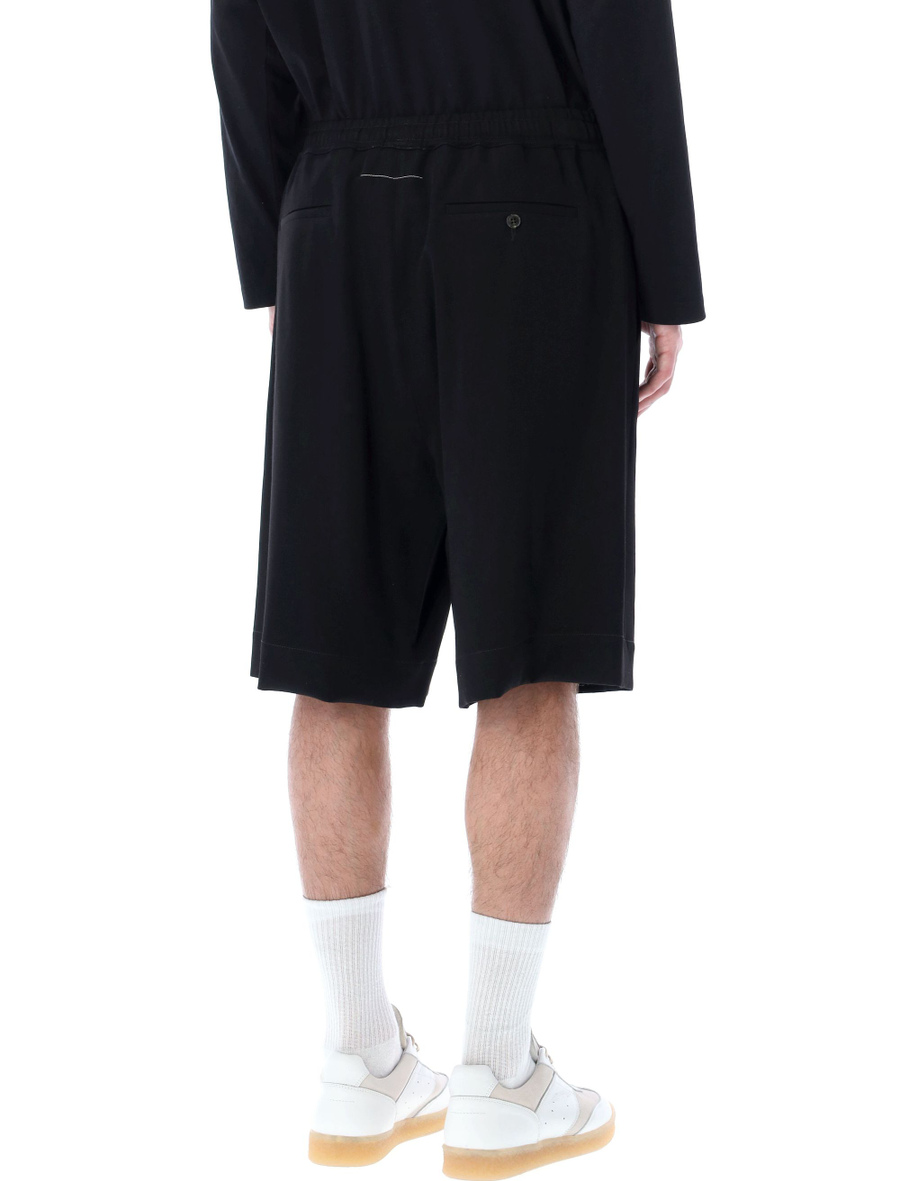 Wool bermuda shorts - Spazio Pritelli