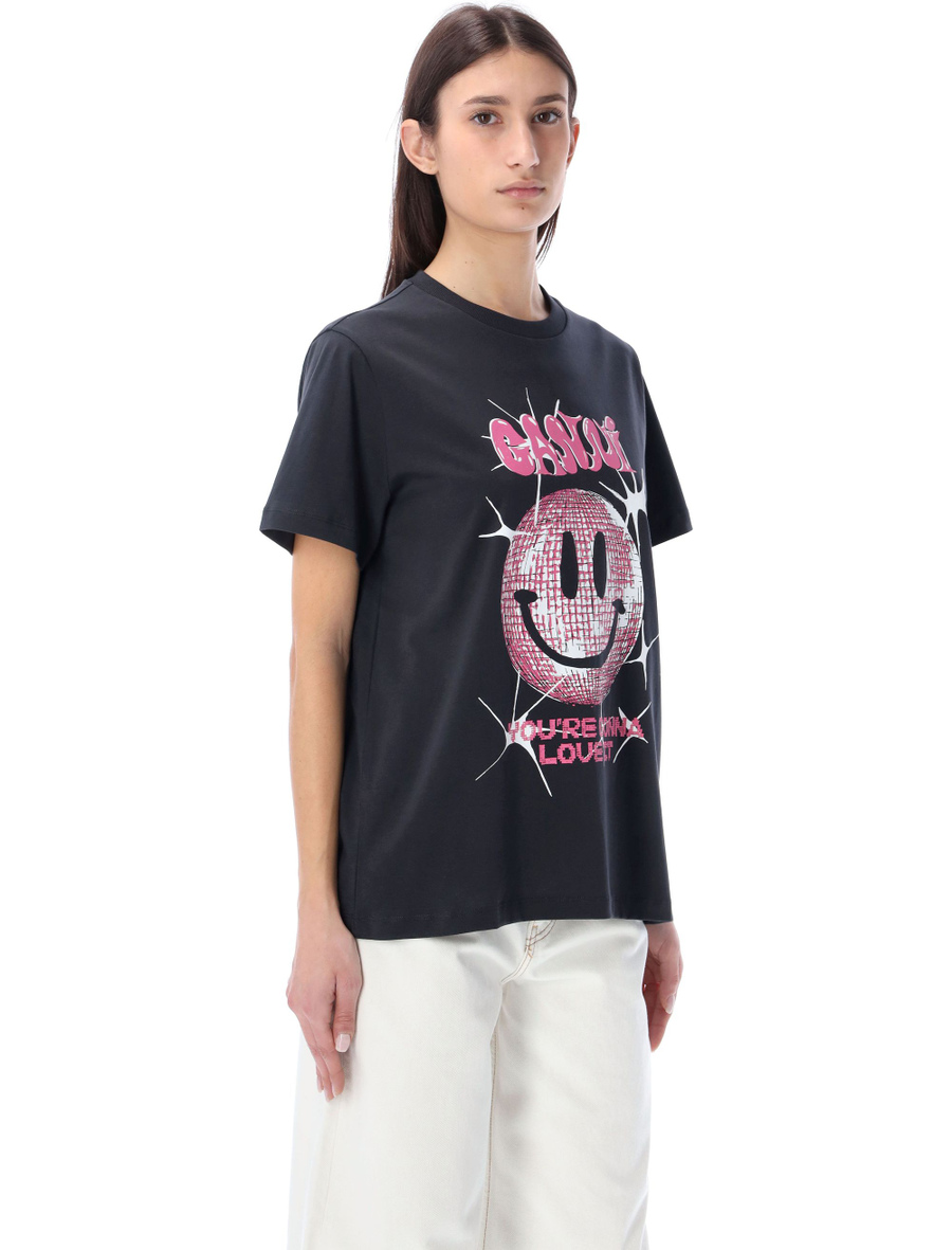 Smiley relaxed T-shirt - Spazio Pritelli