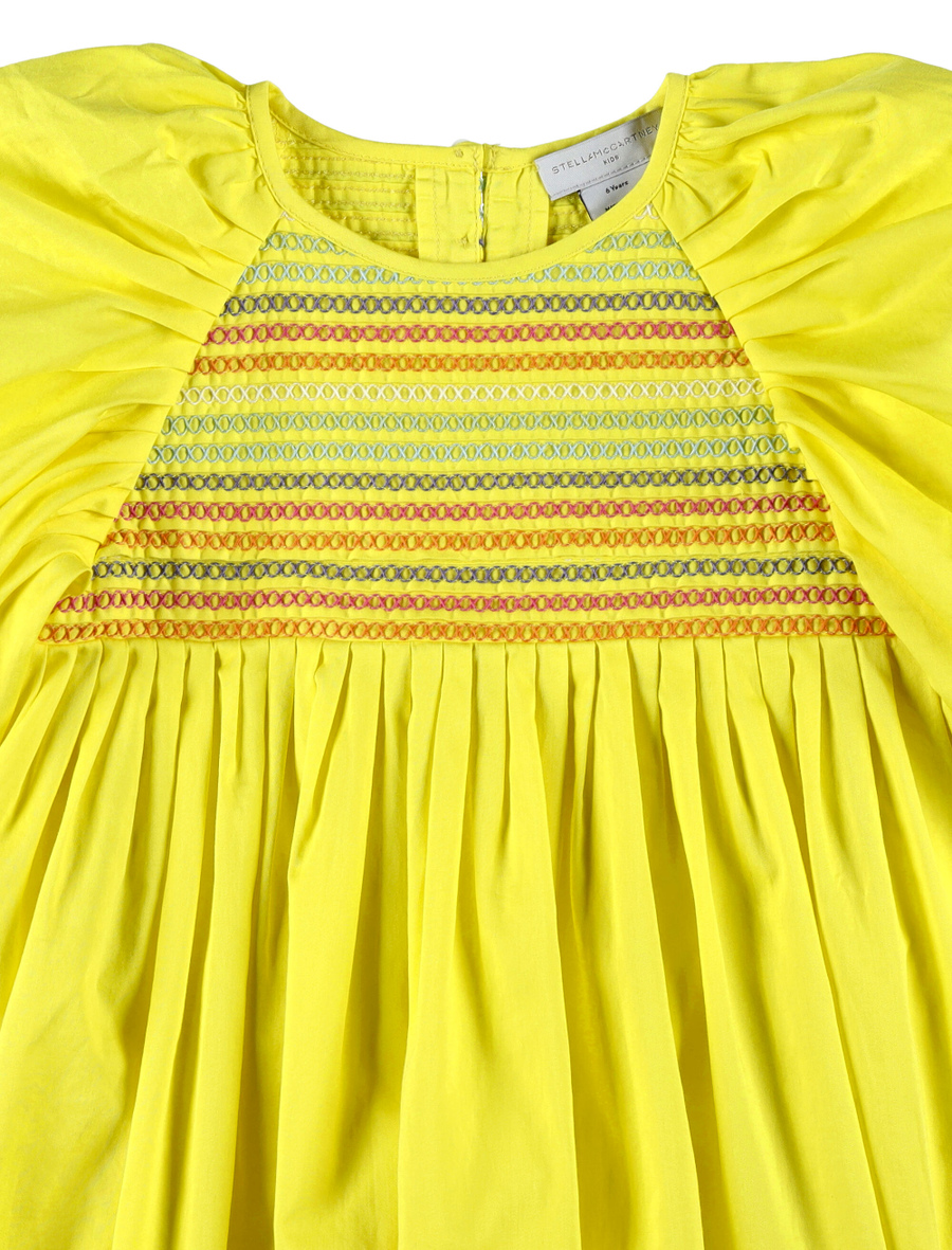 Cotton dress with embroideries - Spazio Pritelli
