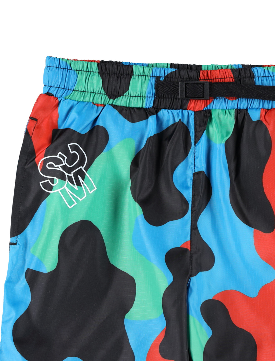 Camouflage beach shorts - Spazio Pritelli