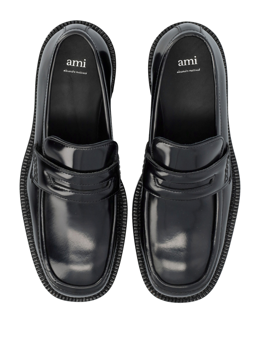 Square toe loafers - Spazio Pritelli