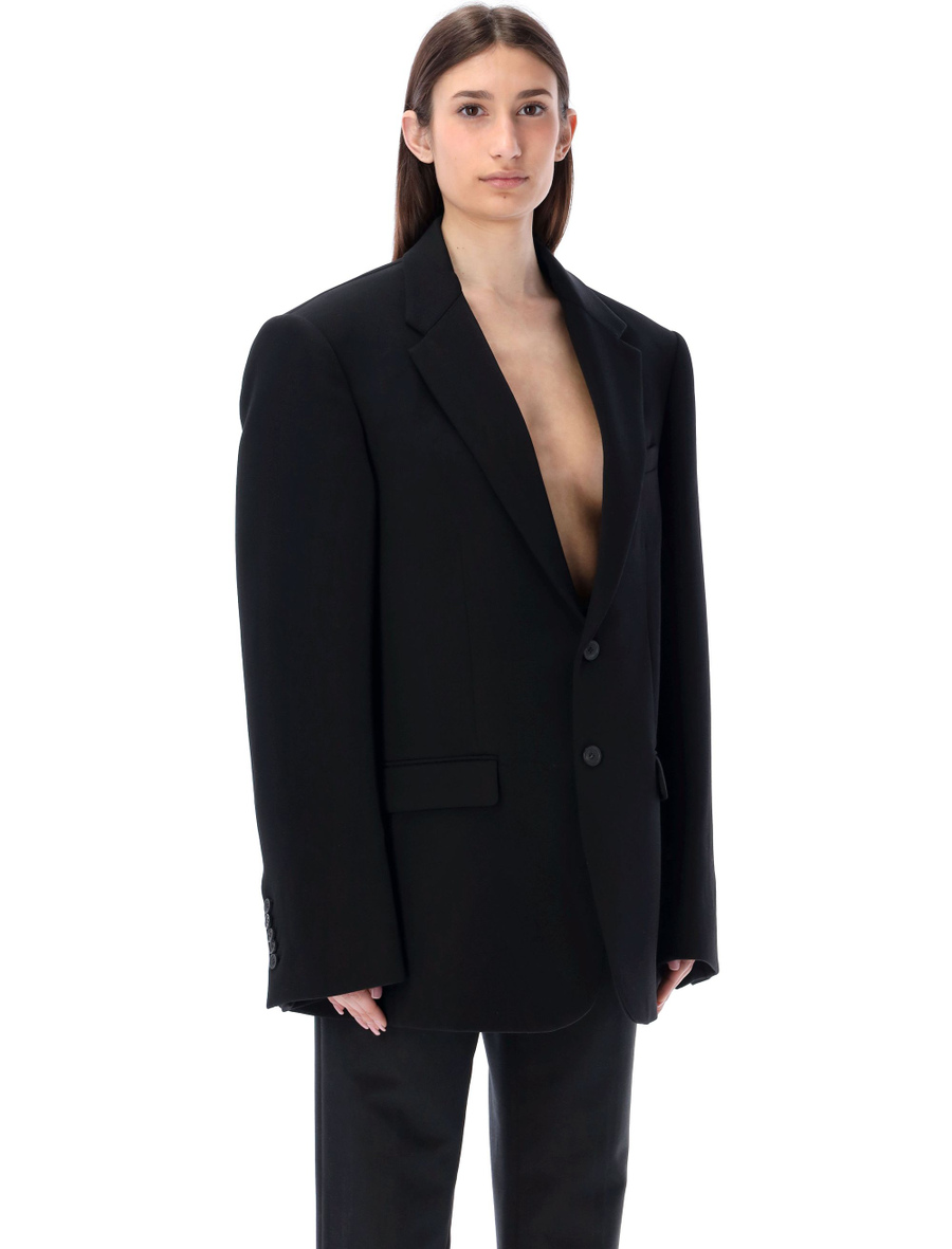 Oversize single breasted blazer - Spazio Pritelli