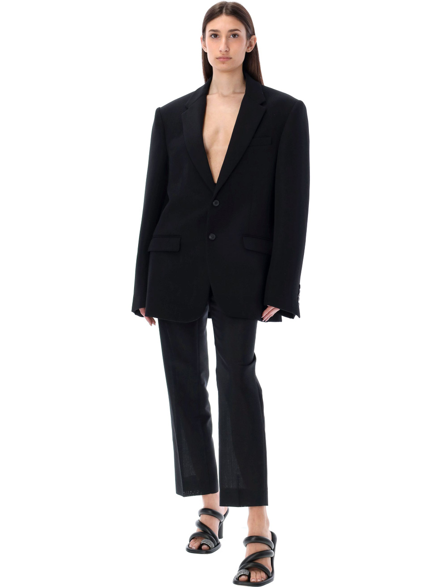 Oversize single breasted blazer - Spazio Pritelli