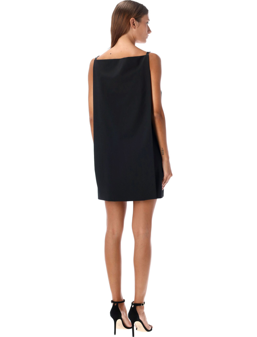 Belt detail mini dress - Spazio Pritelli