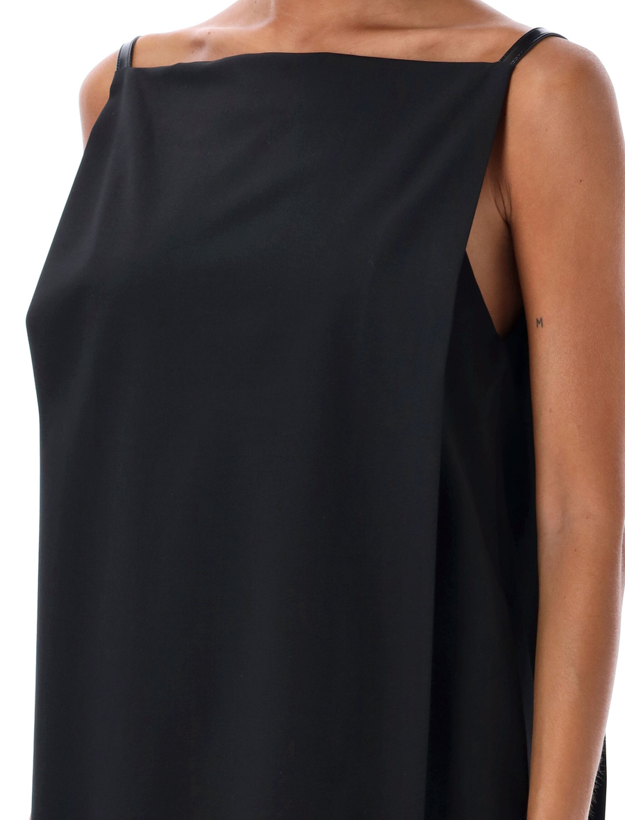 Belt detail mini dress - Spazio Pritelli