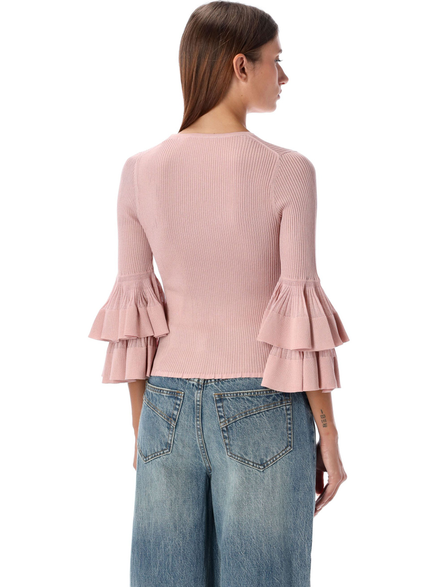 Illustration tiered ruffle top - Spazio Pritelli