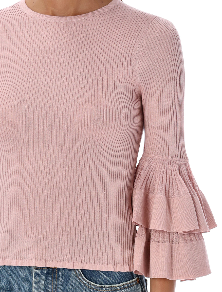 Illustration tiered ruffle top - Spazio Pritelli