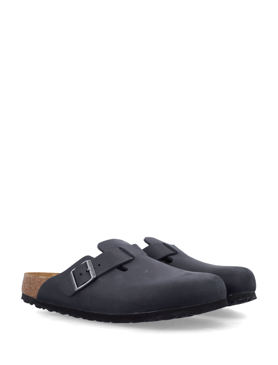 Boston oiled leather sandals - Spazio Pritelli