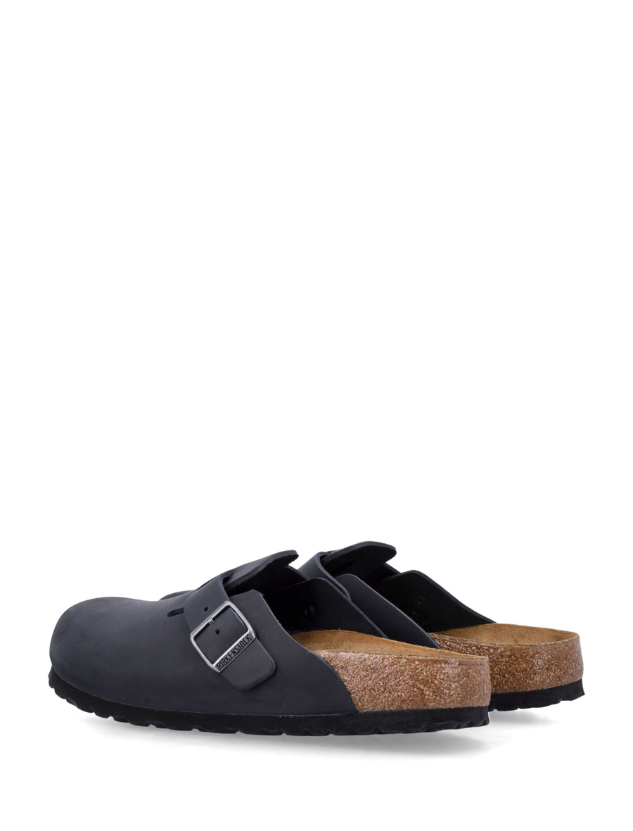 Boston oiled leather sandals - Spazio Pritelli