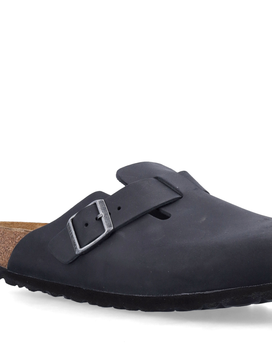 Boston oiled leather sandals - Spazio Pritelli