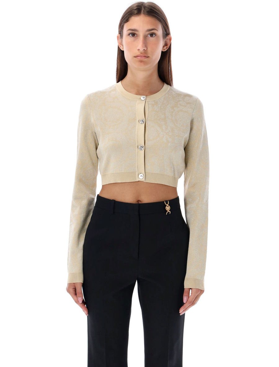 Cardigan barocco knit - Spazio Pritelli