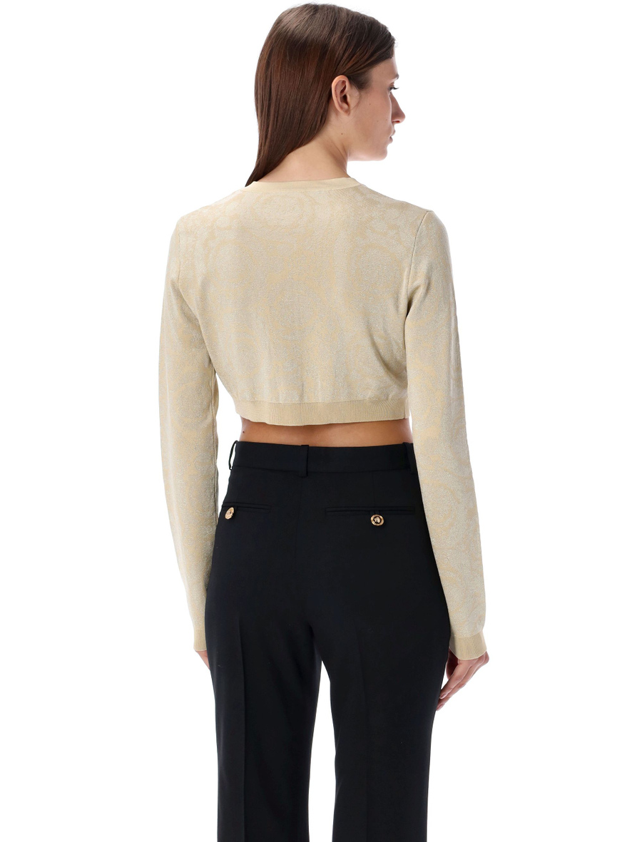 Cardigan barocco knit - Spazio Pritelli