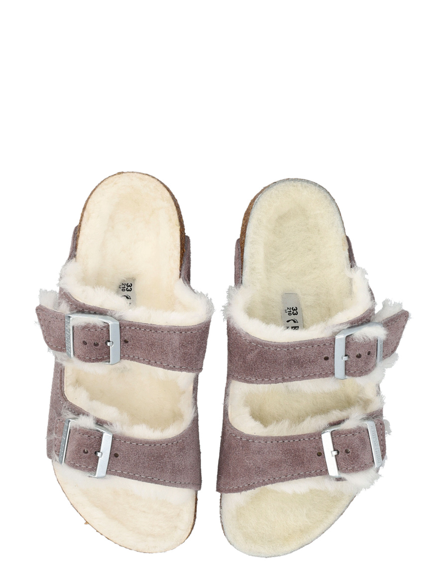 Kid - Arizona shearling sandals - Spazio Pritelli