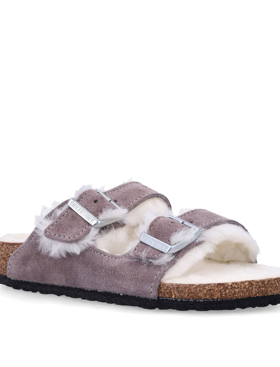 Kid - Arizona shearling sandals - Spazio Pritelli
