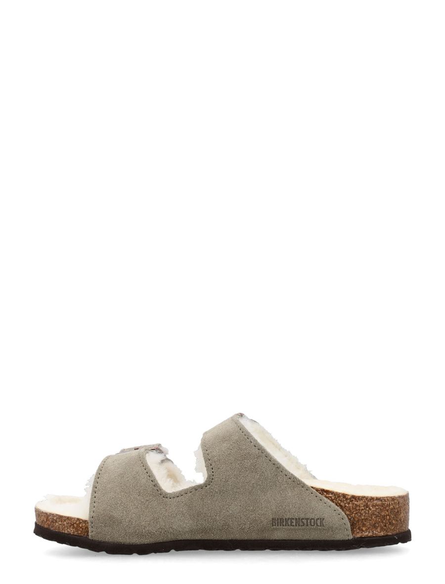Kid - Arizona shearling sandal - Spazio Pritelli