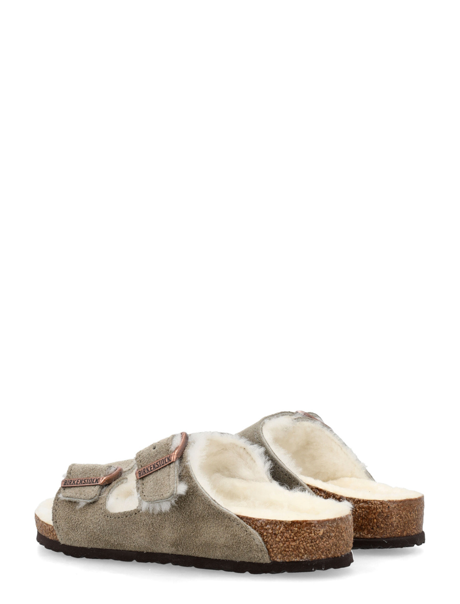 Kid - Arizona shearling sandal - Spazio Pritelli