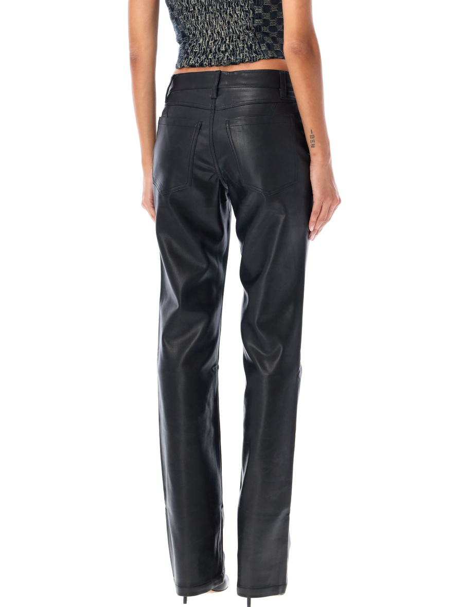 Vegan leather trousers - Spazio Pritelli