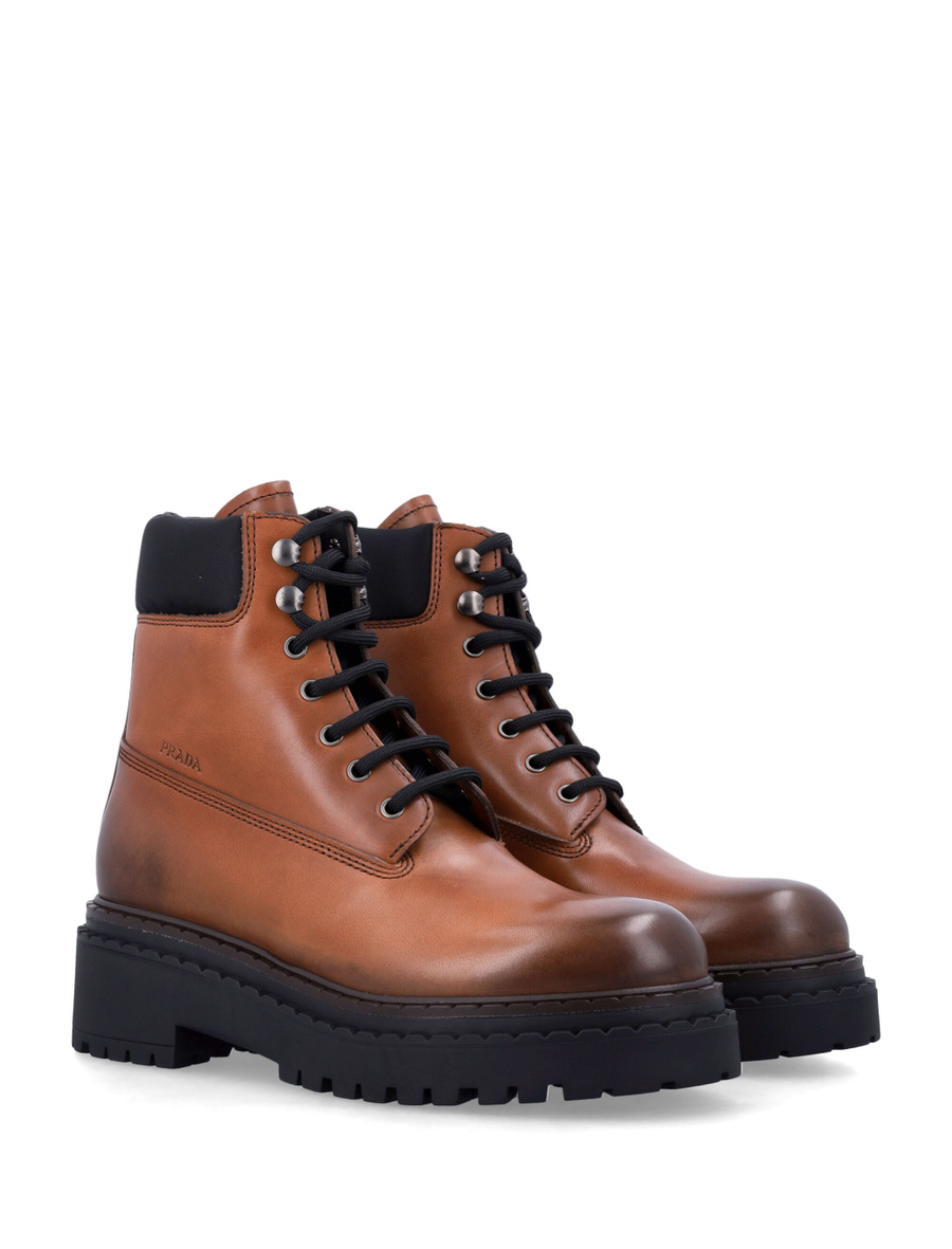 Leather hiking boots - Spazio Pritelli