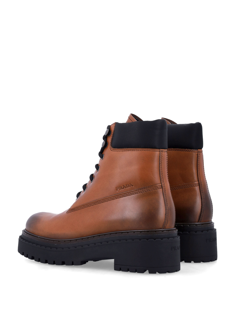 Leather hiking boots - Spazio Pritelli