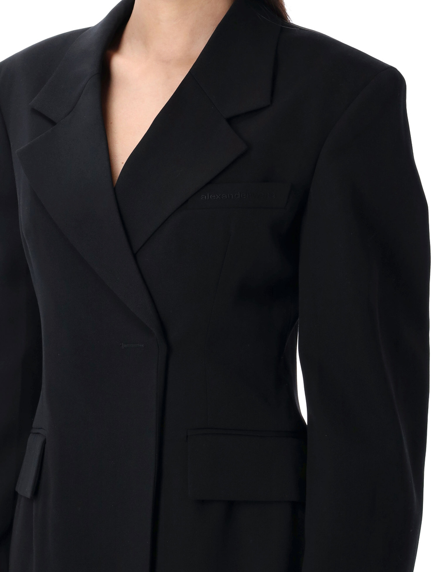 Asymmetric blazer minidress - Spazio Pritelli