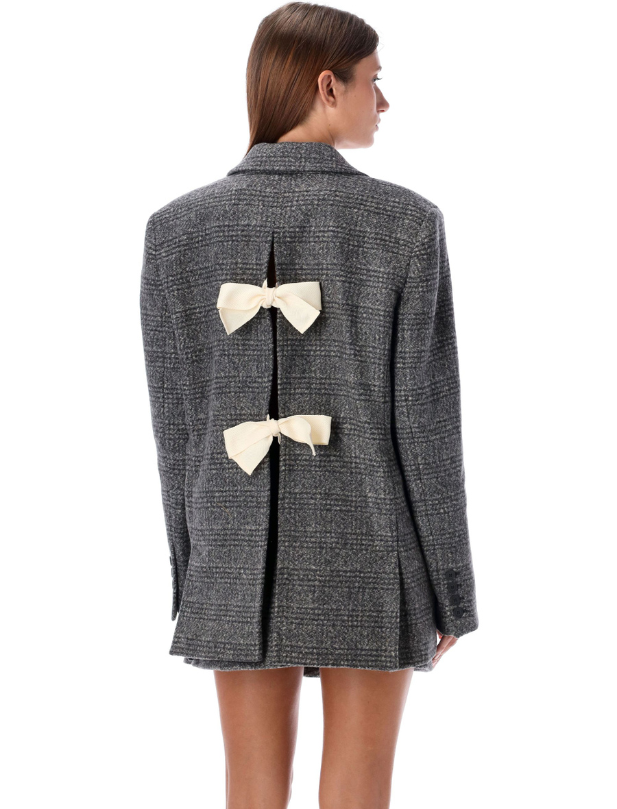 Brad ribbon blazer - Spazio Pritelli