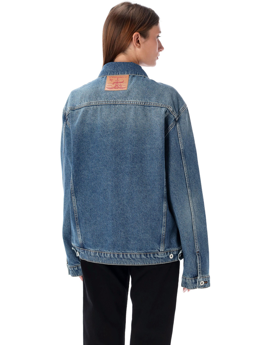 Wire denim jacket - Spazio Pritelli