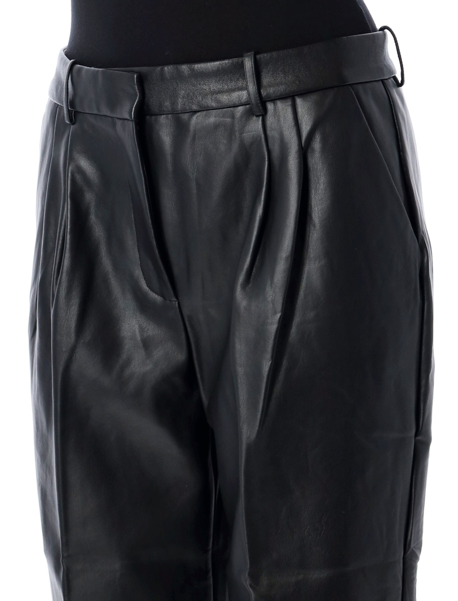 Brooklyn recycled leather pant - Spazio Pritelli