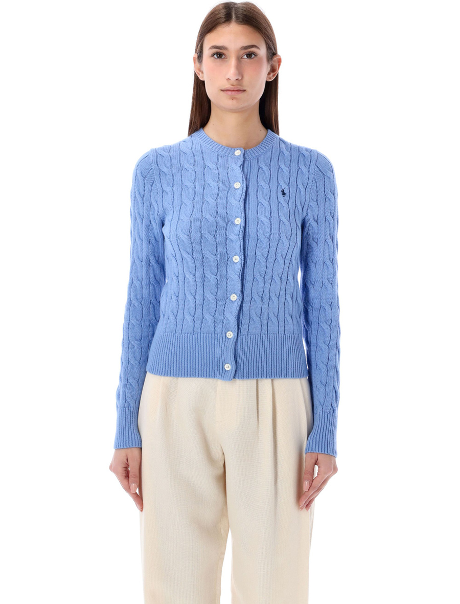 Cable-knit cardigan - Spazio Pritelli