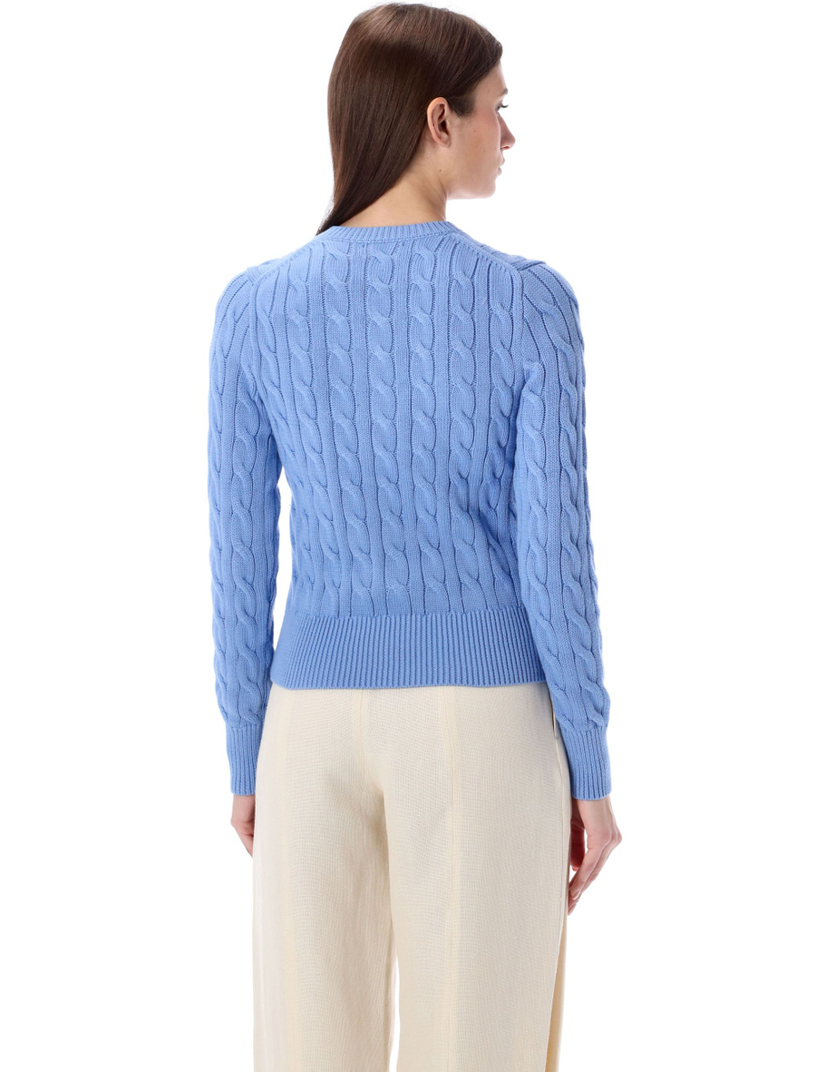 Cable-knit cardigan - Spazio Pritelli
