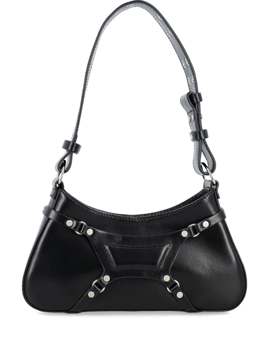 LEATHER FETISH SHOULDER BAG - Spazio Pritelli