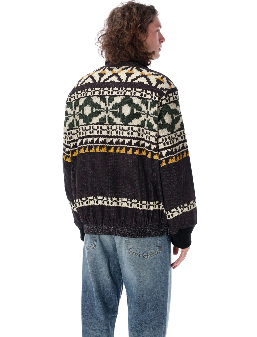 Pattern knit jacket - Spazio Pritelli