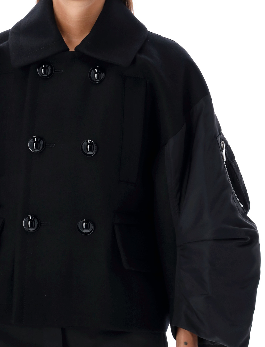 Baloon sleeve short coat - Spazio Pritelli