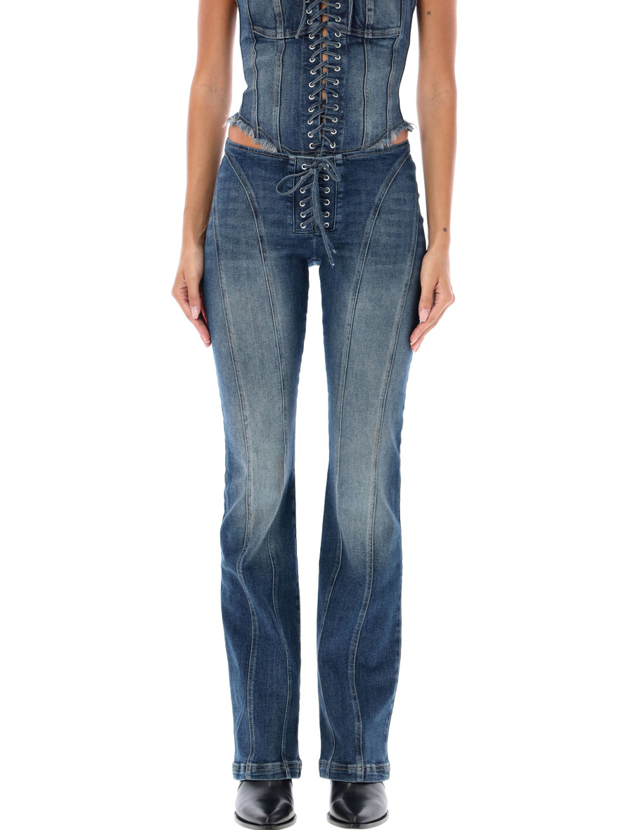 Lara laced jeans - Spazio Pritelli