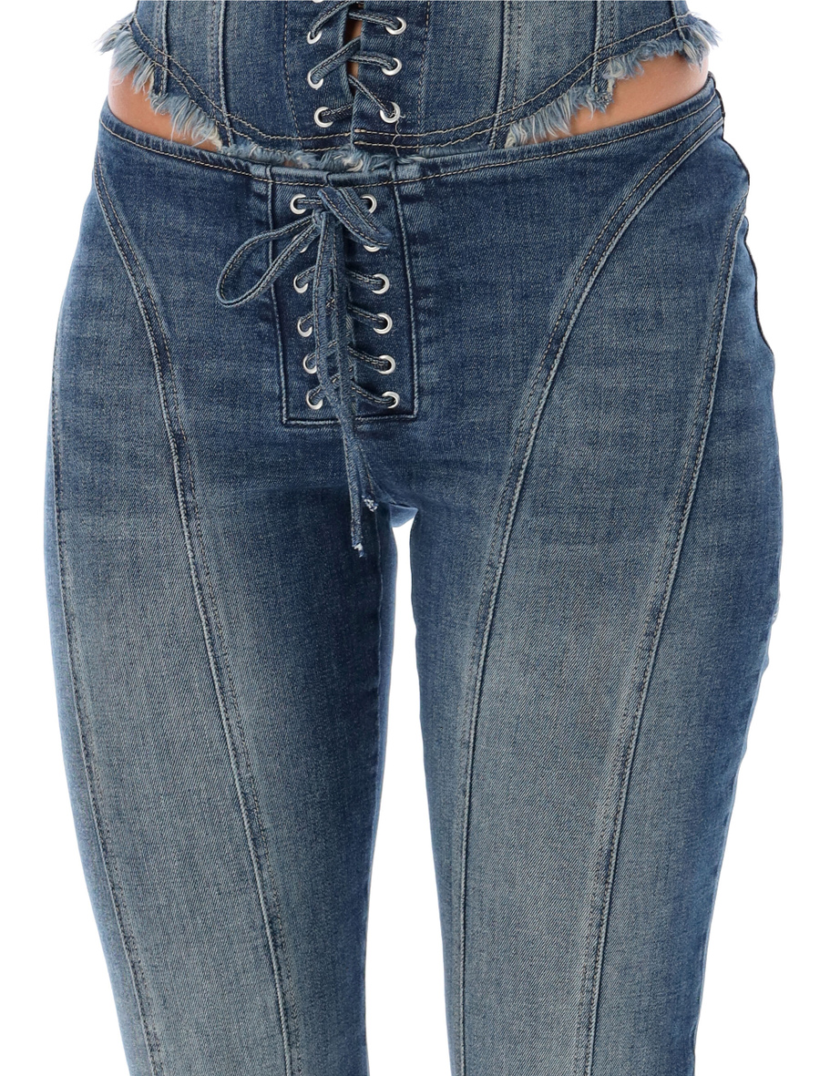 Lara laced jeans - Spazio Pritelli