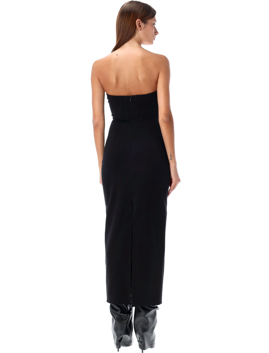 Midi dress bustier big zip - Spazio Pritelli
