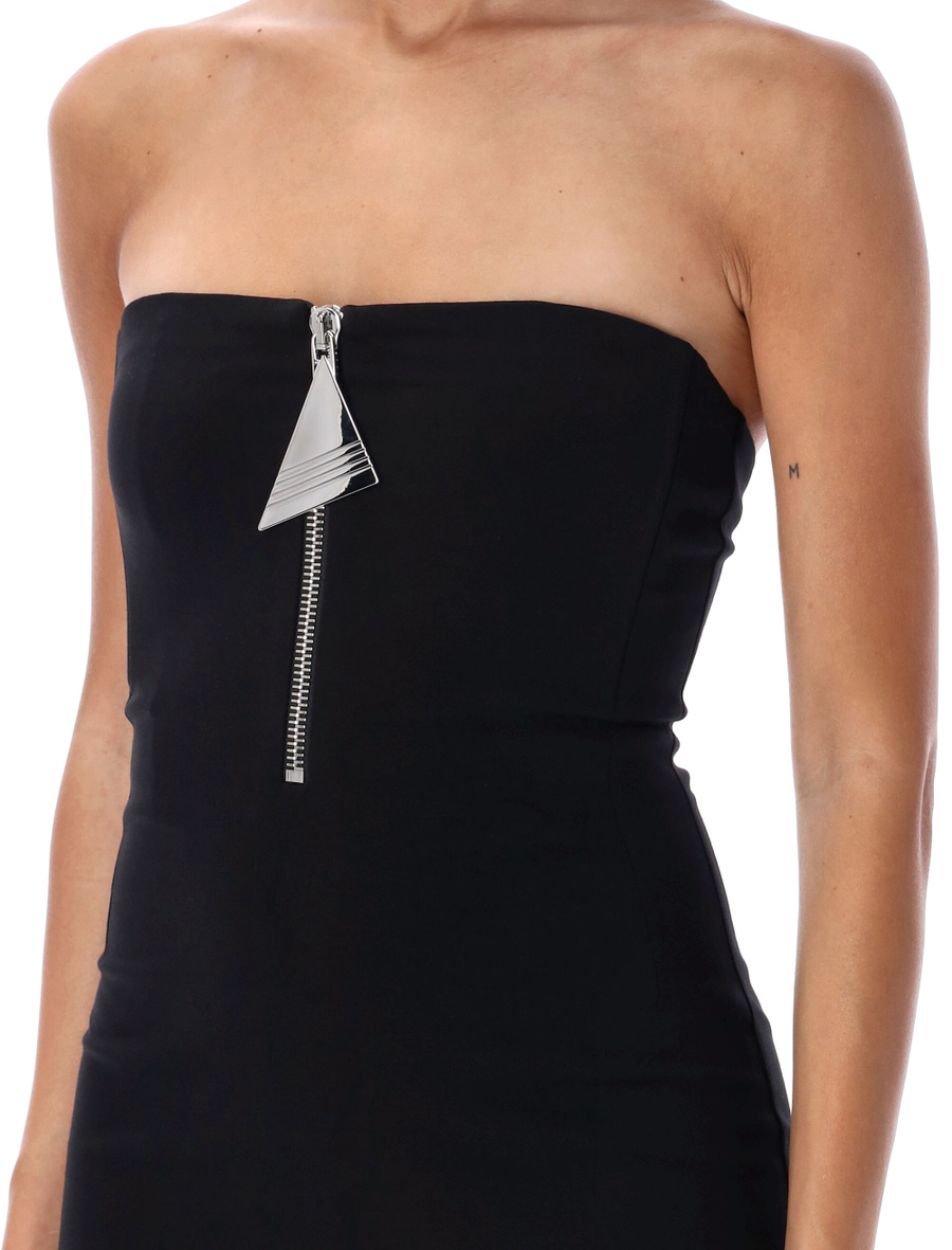 Midi dress bustier big zip - Spazio Pritelli