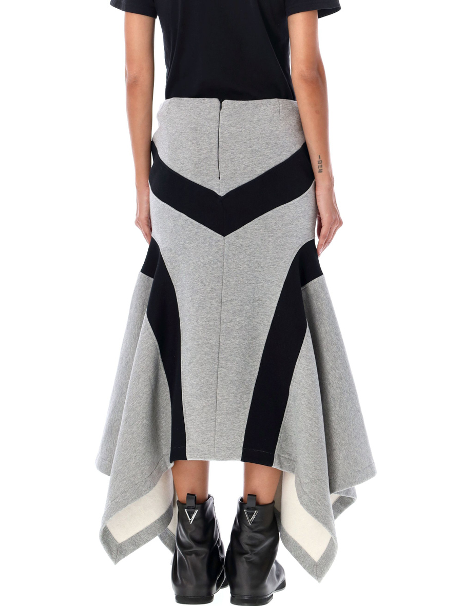 Wide longuette skirt - Spazio Pritelli